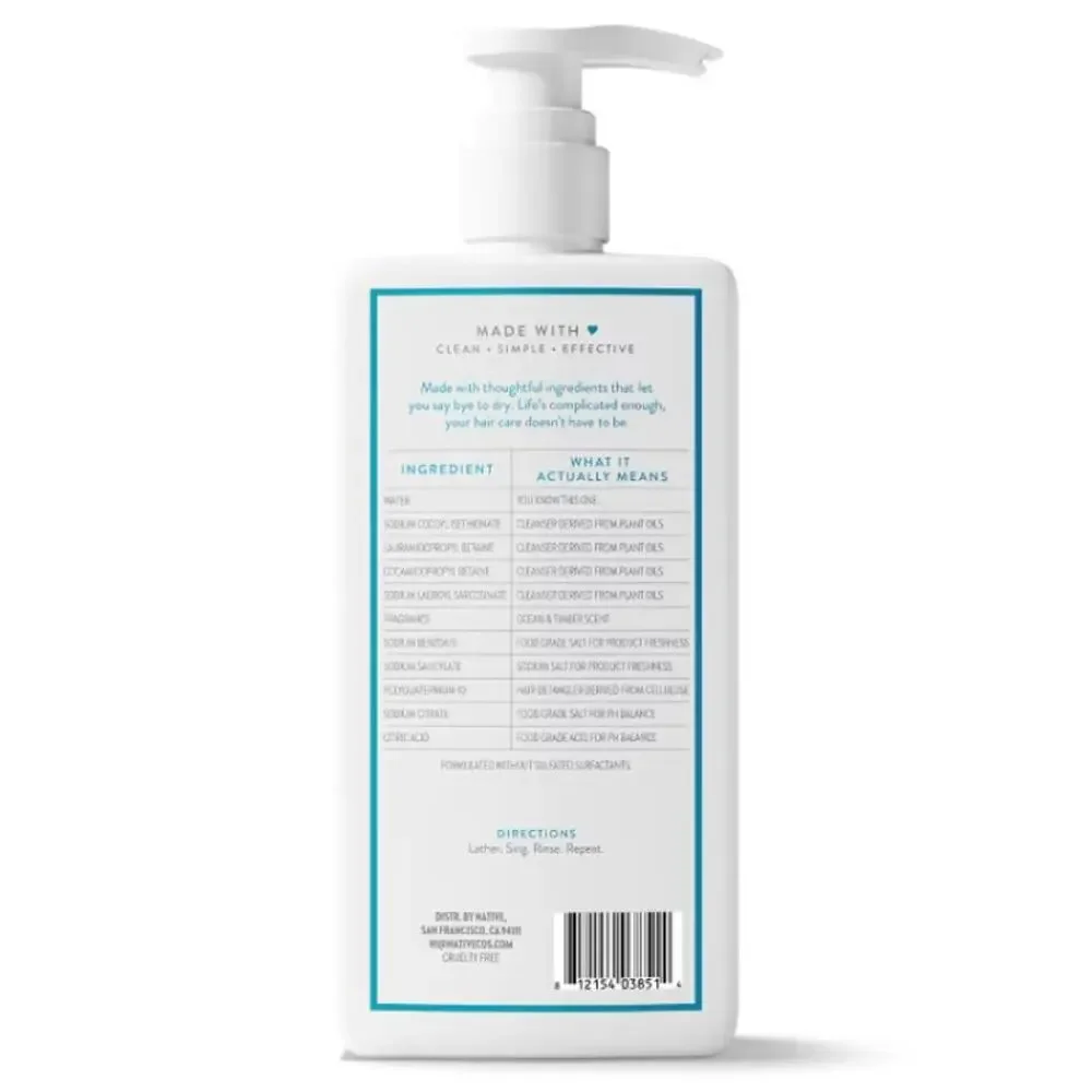 Native shampoo conditioner